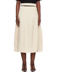 Studio Nicholson - Midi Skirt - Lyst