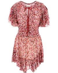 Isabel Marant - Florise Short Printed Dress - Lyst