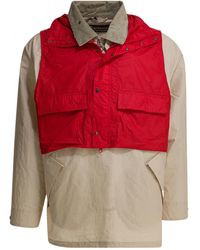 Barbour - Contrast Panel Hooded Jacket - Lyst