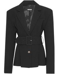 ROTATE BIRGER CHRISTENSEN - Suiting Belted Blazer - Lyst
