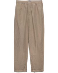 Prada - Linen-Blend Pants - Lyst