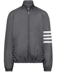 Thom Browne - Bar Stripe Zipped Jacket - Lyst