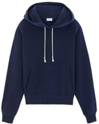 Saint Laurent - Cotton Cassandre Hoodie For - Lyst