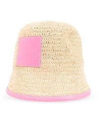 Jacquemus - Le Bob Soli Raffia Bucket Hat - Lyst