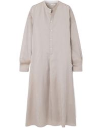 Carven - Silk Midi Dress - Lyst