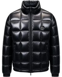 ARMANI EXCHANGE - Long-Sleeve Stand-Collar Padded Jacket - Lyst