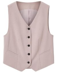 AllSaints - Aleida Lightweight Tri Waistcoat - Lyst