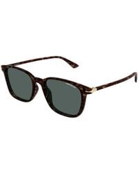 Montblanc - Eyewear Rectangular Sunglasses - Lyst