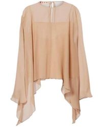 Marni - Silk Top - Lyst