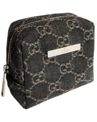 Gucci - Small Cosmetic Case With Plaque - Lyst