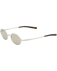 Saint Laurent - Eyewear Oval Frame Sunglasses - Lyst