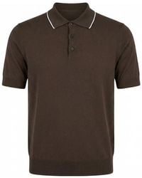 Peserico - Short-Sleeved Polo Shirt - Lyst