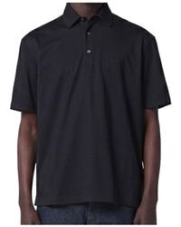 ZEGNA - Short-Sleeve Polo Shirt - Lyst