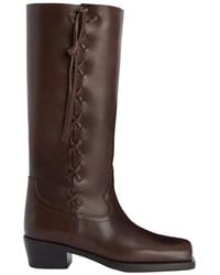 Paris Texas - Square-Toe Boots - Lyst