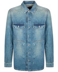 Rick Owens - Denim Outershirt Jacket - Lyst