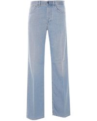 Dondup - Wide-Leg Buttoned Jeans - Lyst