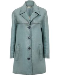 Chloé - Chloé Single-Breasted Long Jacket - Lyst