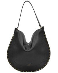 Isabel Marant - Oskan Hobo Soft Grained Leather Bag - Lyst