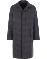 Tagliatore - Houndstooth-Pattern Coat - Lyst