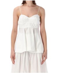 Rohe - Pleated Bustier Top - Lyst