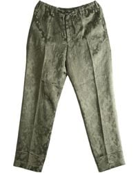 Dries Van Noten - Drawstring-Waist Casual Trousers - Lyst