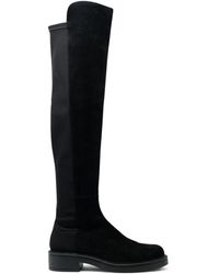 Stuart Weitzman - Round-Toed Boots - Lyst