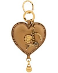 Chloé - Chloé Heart Bag Charm - Lyst