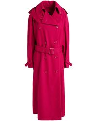 Dolce & Gabbana - Overcoat & Trench Coat Polyester, Virgin Wool - Lyst