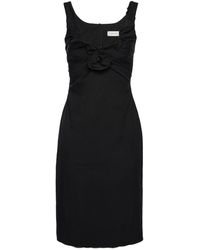 Magda Butrym - Draped Neckline Sleeveless Dress - Lyst