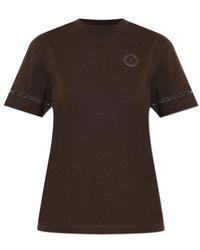 Ferragamo - Ferragamo Embellished T-Shirt - Lyst