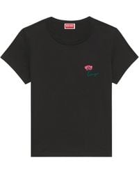 KENZO - Floral Logo T-Shirt - Lyst