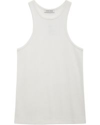 Anine Bing - Ribbed Tank Top - Lyst