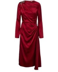Erdem - Crystal-Embellished Satin Cady Cocktail Dress - Lyst