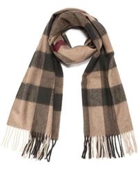 Burberry - Checkered Scarf - Lyst