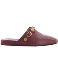 Balenciaga - Cargole Stud Embellished Slippers - Lyst