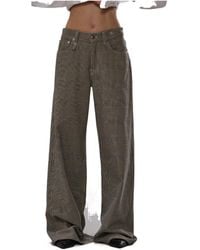 R13 - Relaxed Flared Leg Five Pocket Jean - Lyst