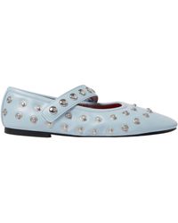 Stella McCartney - Ryder Popper-Studded Ballet Flats - Lyst