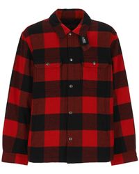 Woolrich - Checked Overshirt Jacket - Lyst