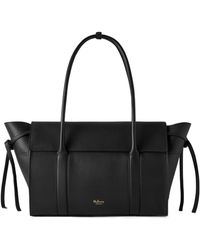 Mulberry - Medium Soft Bayswater Logo Embossed Shoulder Bag - Lyst