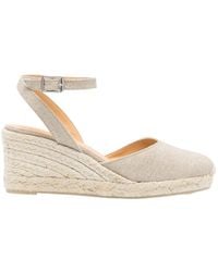 Castañer - Round-Toe Wedge Heels - Lyst