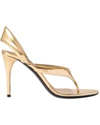 Alaïa - Alaïa Slingback Thong Sandals - Lyst