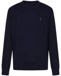 Polo Ralph Lauren - Pony Embroidered Crewneck Jumper - Lyst