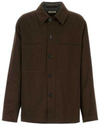 Lemaire - Long Sleeved Straight Hem Shirt - Lyst
