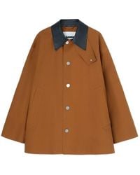 Jil Sander - Cotton Shirt Jacket - Lyst