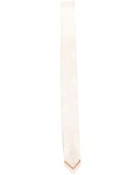 Bode - Embroidered Satin Tie - Lyst
