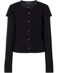 Our Legacy - Layered Cotton-Blend Cardigan - Lyst