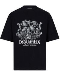 DSquared² - Monkey Business Loose Fit T-Shirt - Lyst