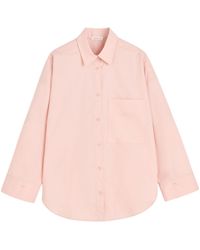 By Malene Birger - Derris Striped Button-Up Shirt - Lyst