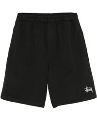 Stussy - Elastic Waist Shorts - Lyst