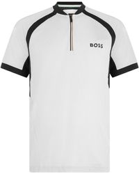 BOSS - Short-Sleeved Top - Lyst